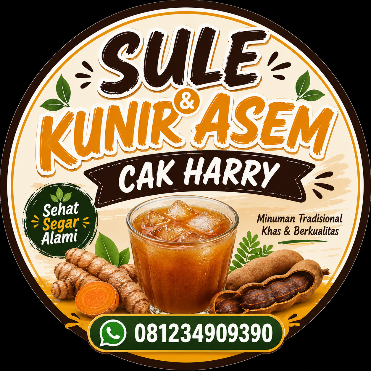SARI KEDELAI MURNI dan KUNIR ASAM