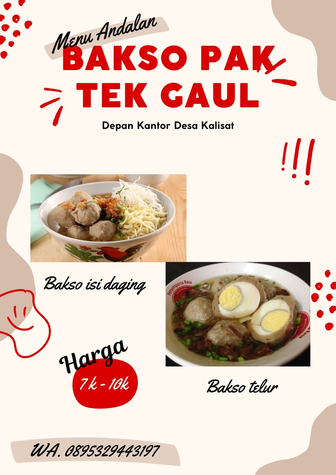 BAKSO PAK TEK GAUL