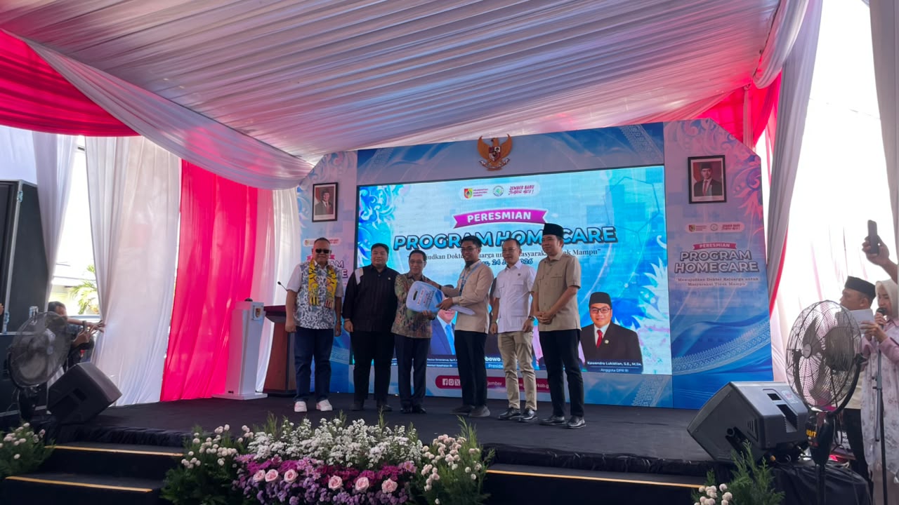 Launching Homecare, Pemkab Jember Kerahkan 1.200 Tenaga Medis untuk Layanan Kesehatan hingga Rumah Warga
