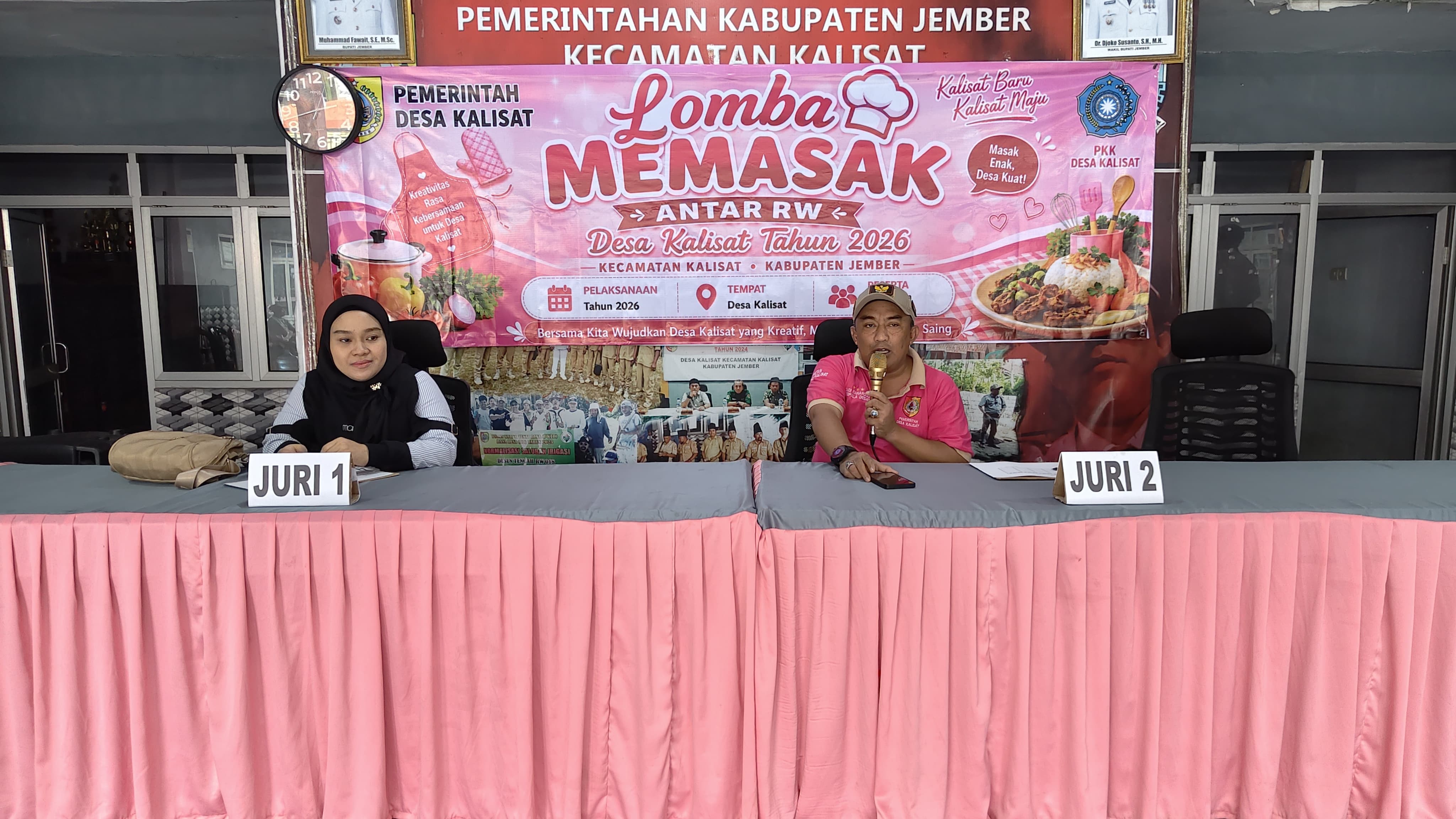 Lomba memasak antar RW HUT RI ke-81